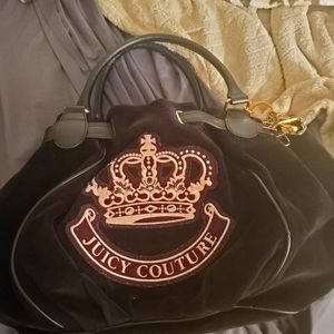 Juicy Couture velvet purse